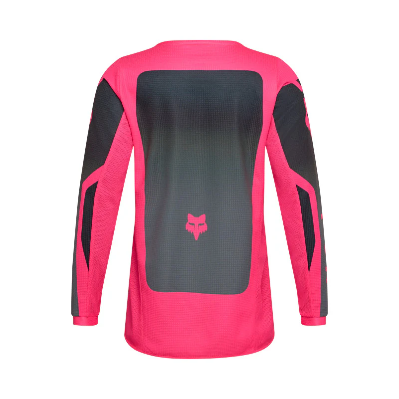 Fox MX26 Youth Girl 180 Shield Jersey - Black / Pink - Image 2