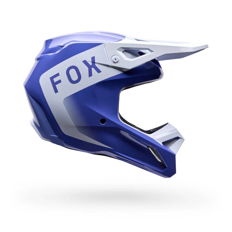 Fox MX26 Youth V1 Noble Helmet - Purple / White