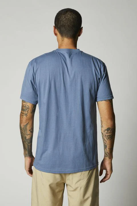 Fox Overspray Ss Tee Blue - Image 2