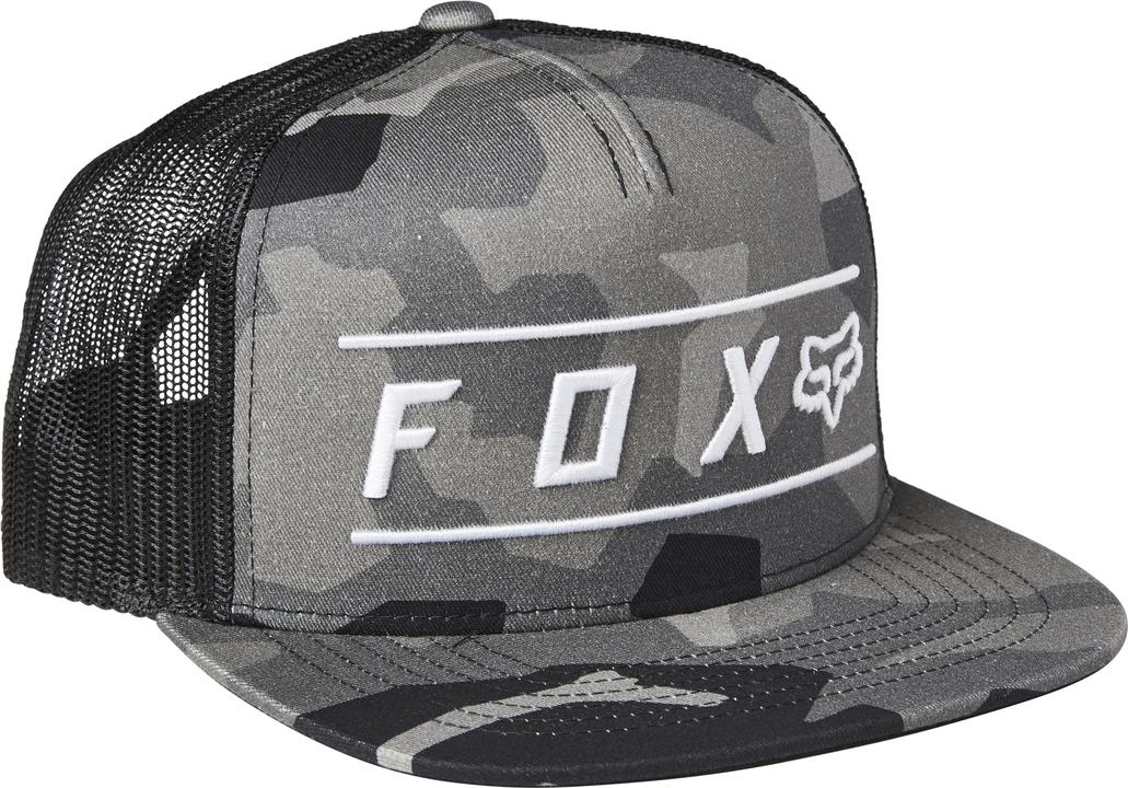 Fox Pinnacle Mesh Hat - Black Camo