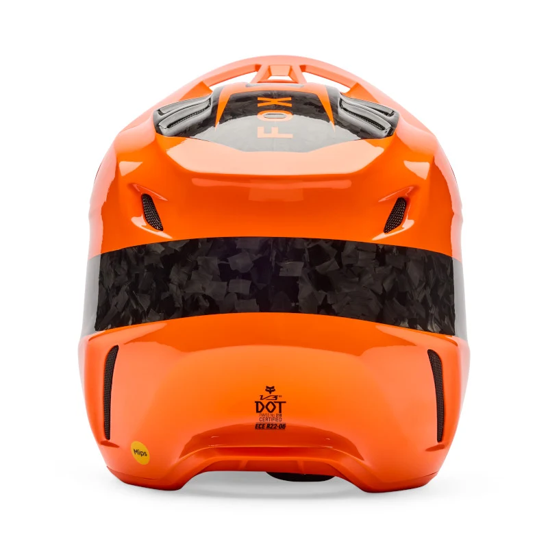 Fox V3 RS Fracture Helmet - Fluro Orange - Image 5