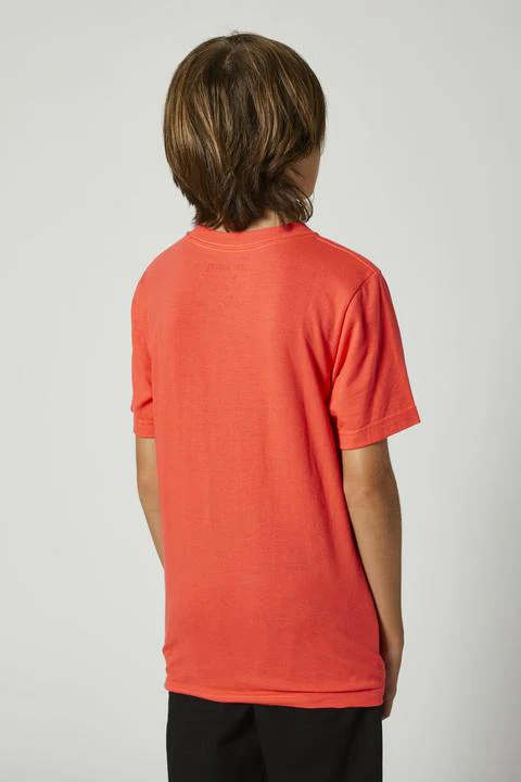 Fox Youth Corkscrew Ss Tee Orange - Image 2