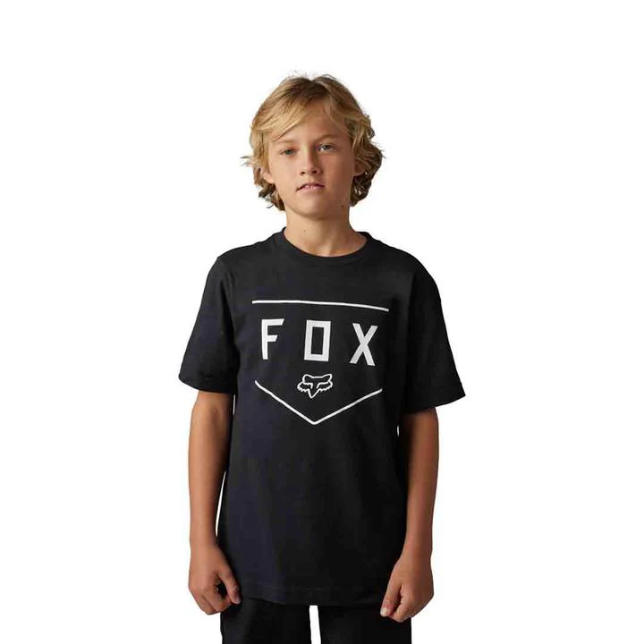 Fox Youth Shield Tee - Black