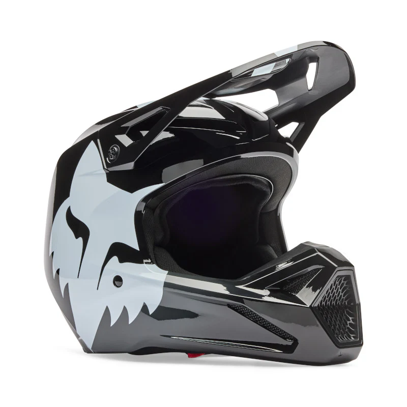 Fox Youth V1 Shield Helmet - Black - Image 2