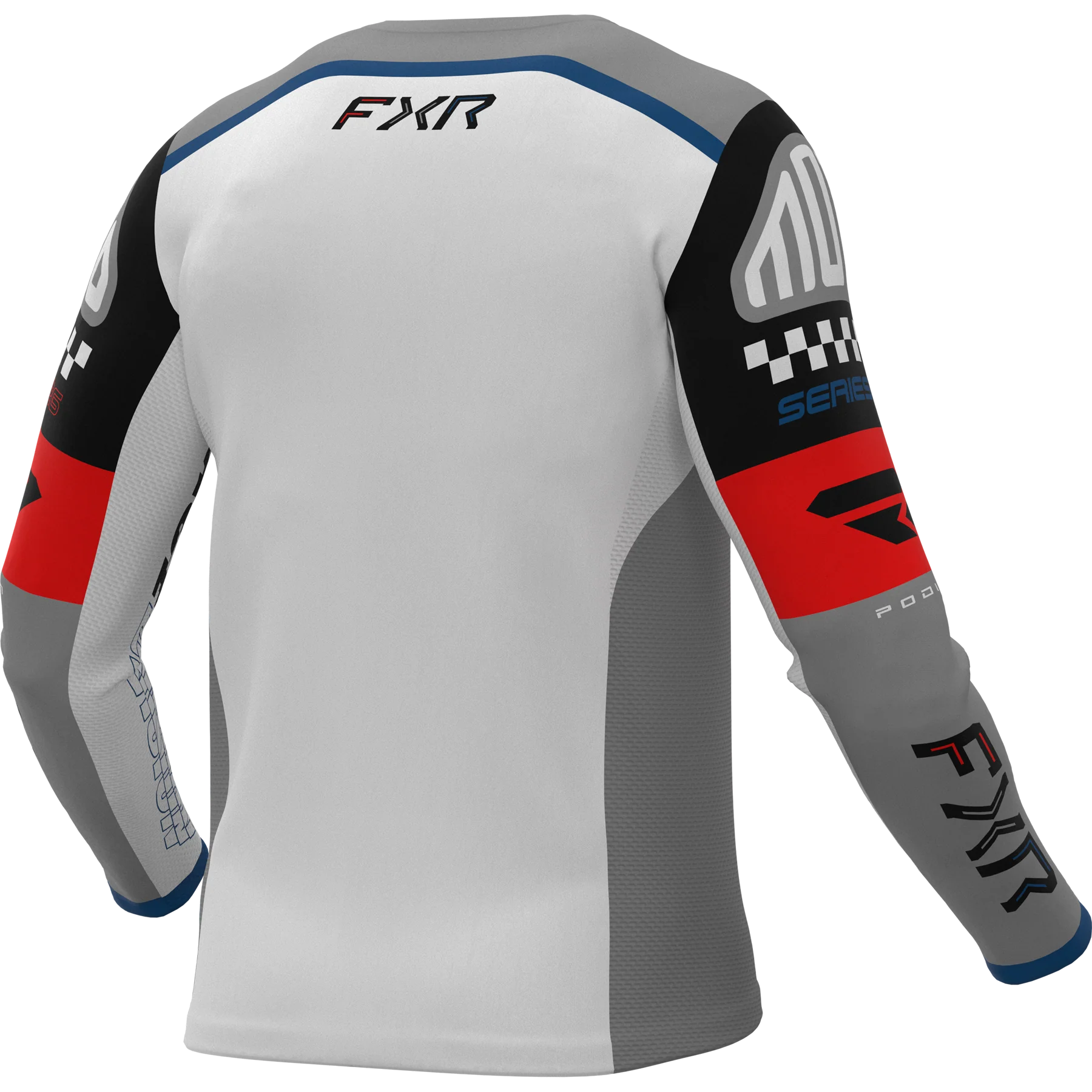 FXR 26.5 Podium Gladiator Jersey & Pants - Grey / White - Image 4