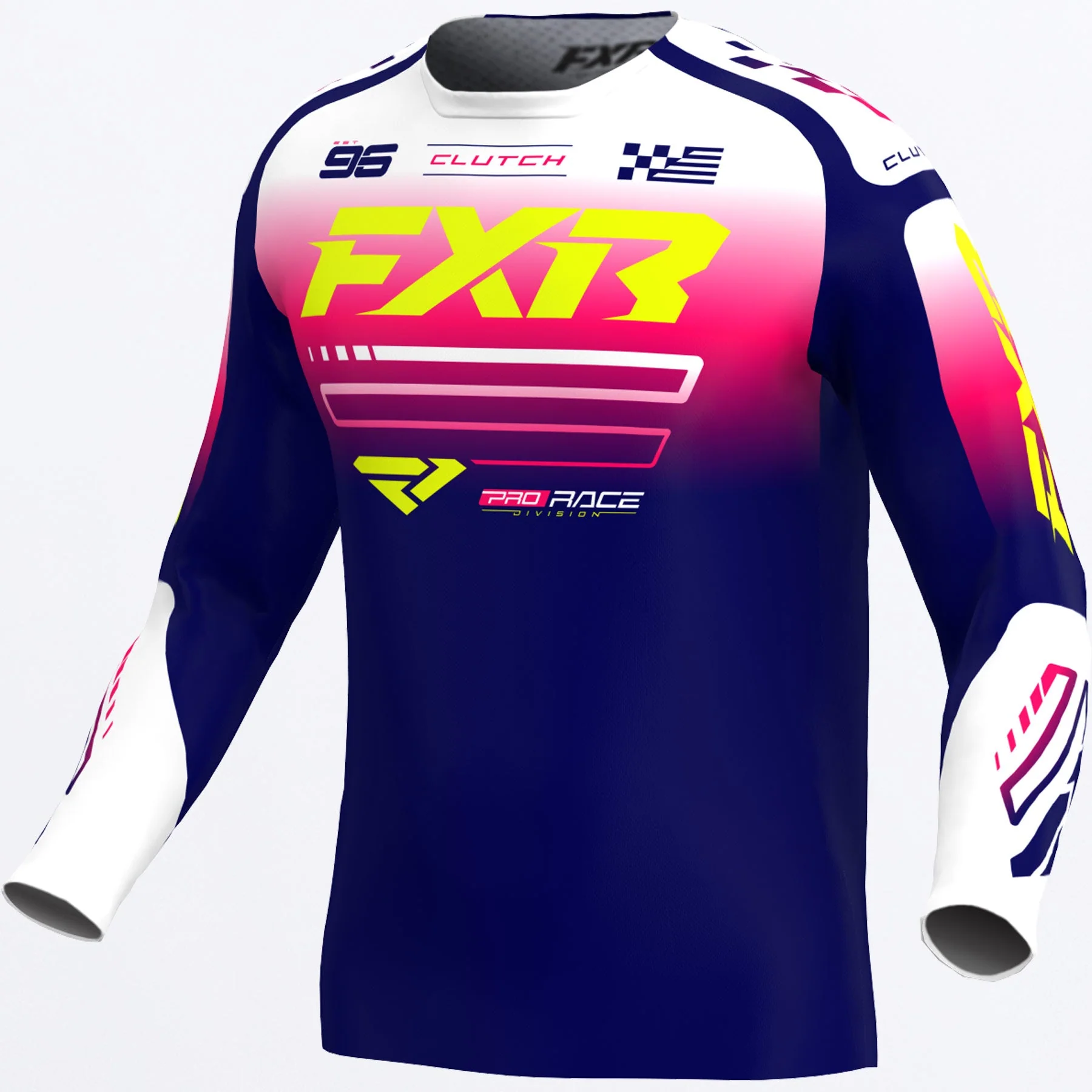 FXR MX26 Clutch Jersey - Navy / Pink
