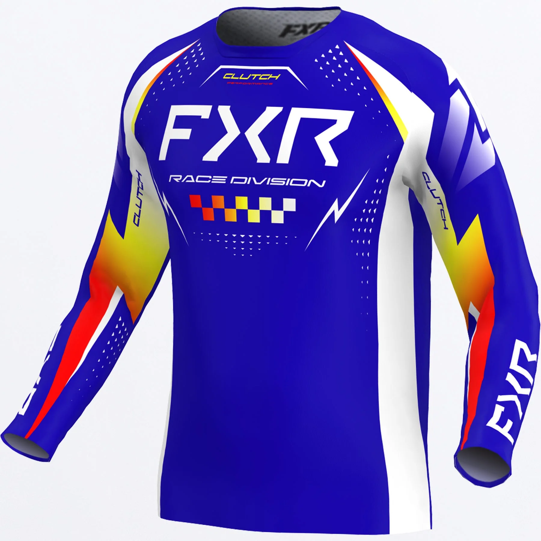 FXR MX26 Clutch Pro Jersey & Pants - Blue / Yellow - Image 3