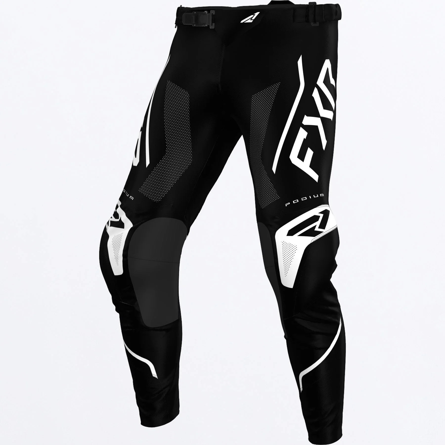 FXR MX26 Podium Relay Pants - Black / White
