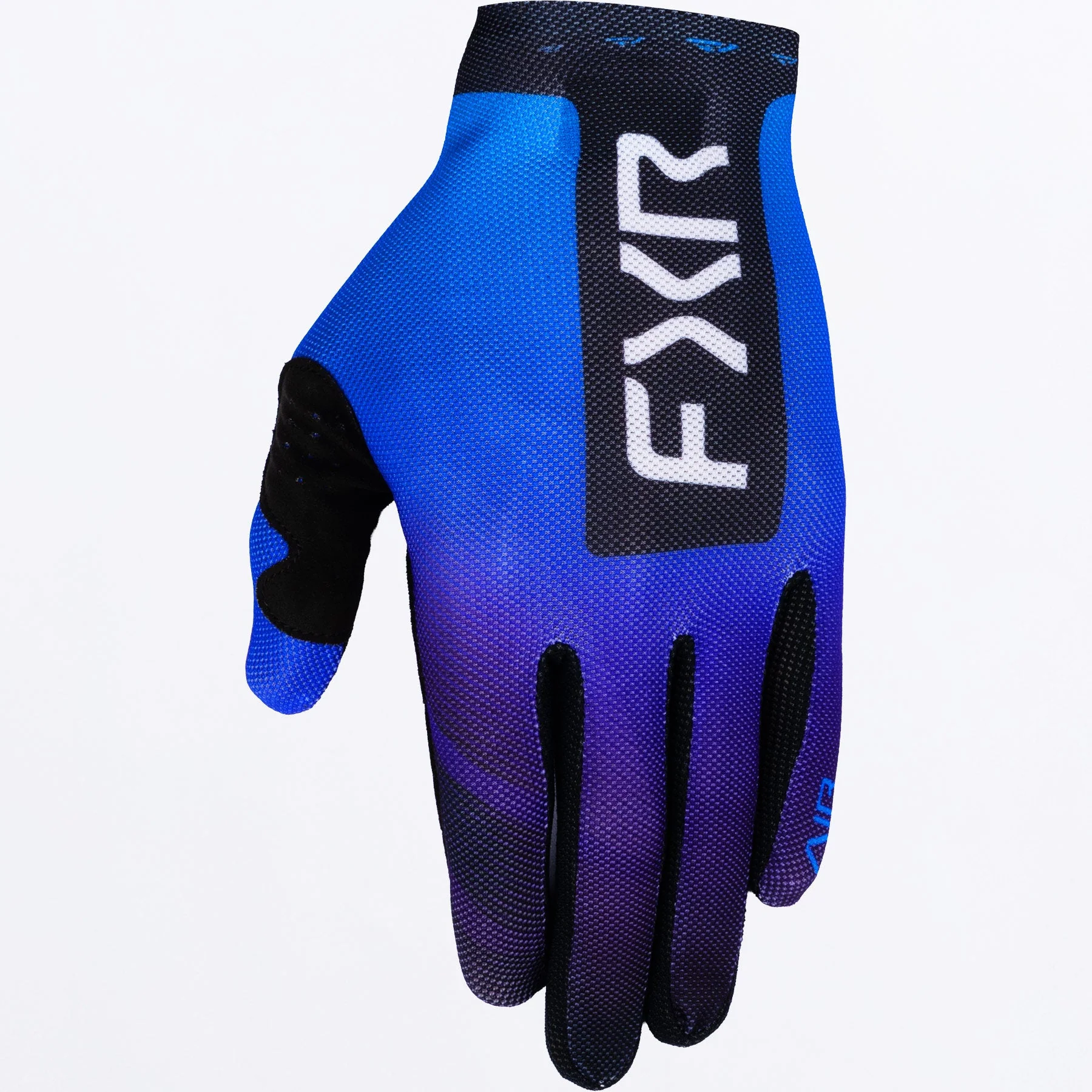 FXR MX26 Pro-Fit Air Gloves - Black / Purple / Blue