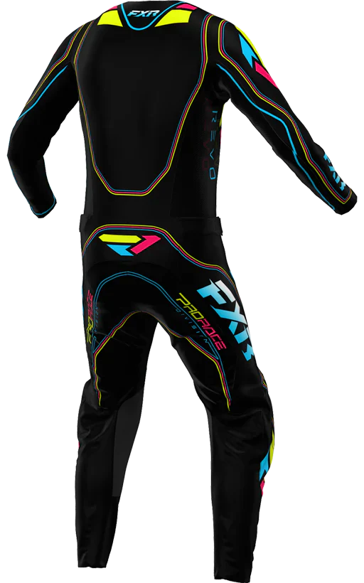 FXR MX26 Revo Velocity Jersey & Pants - Black / Multi - Image 2