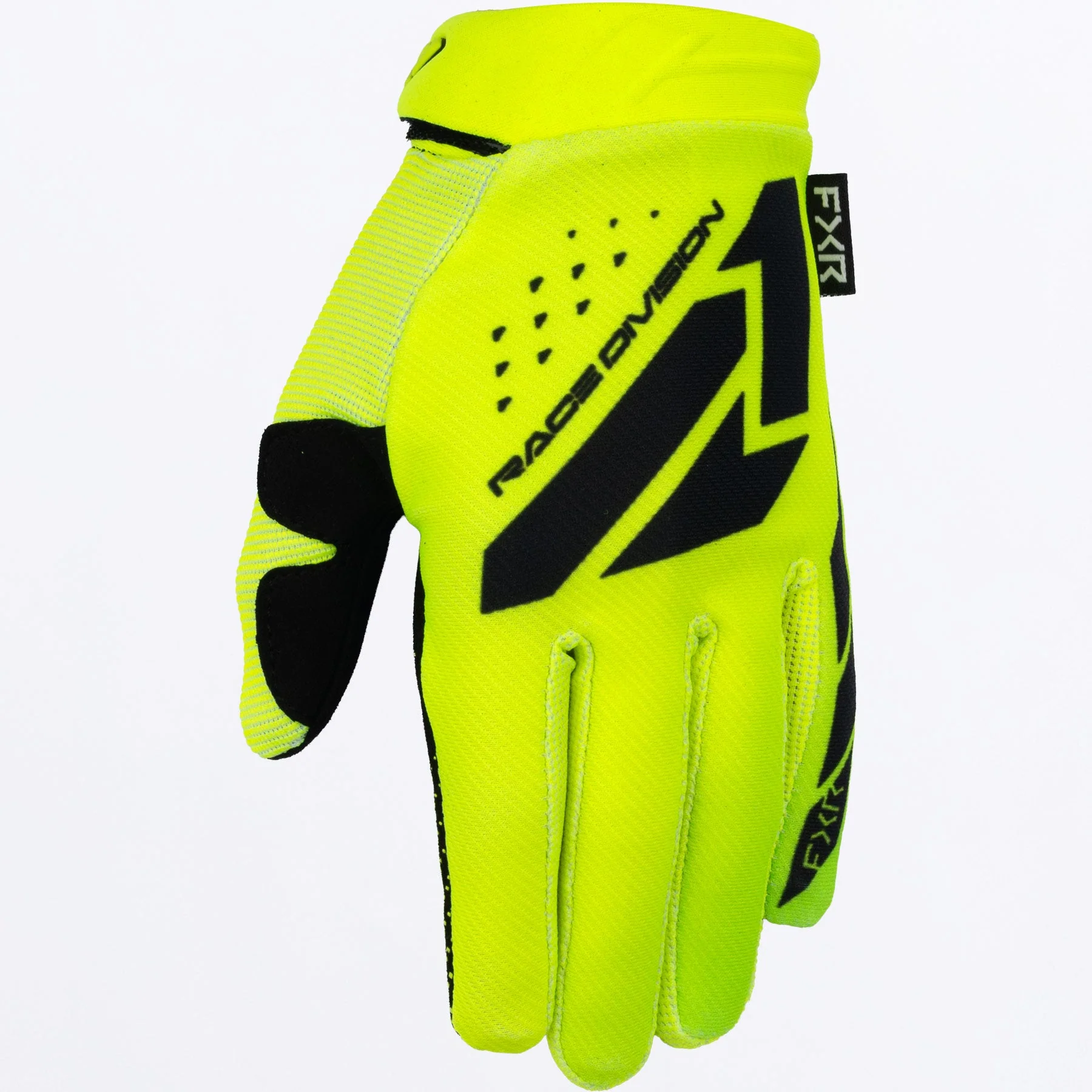 FXR MX26 Youth Reflex Gloves - Hi-Vis / Black