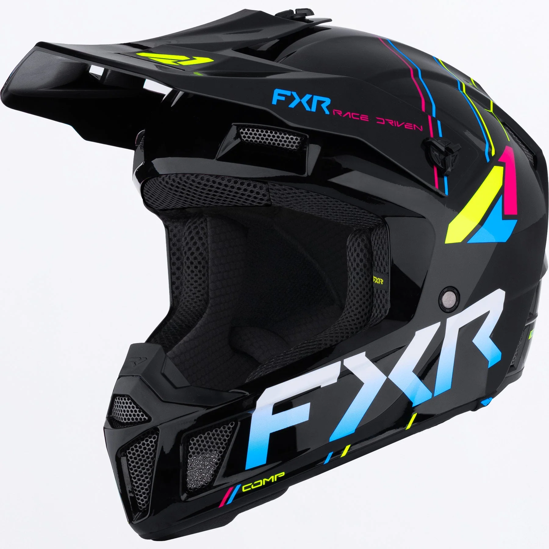 FXR Youth Clutch Helmet - Black / Multi