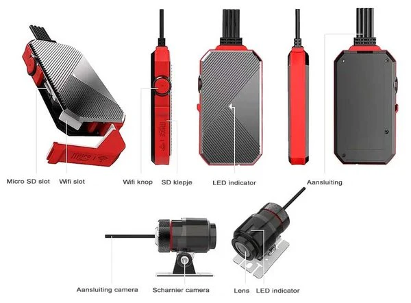 Gnet MVR G1 Pro Motorcycle Dash Camera - Image 7