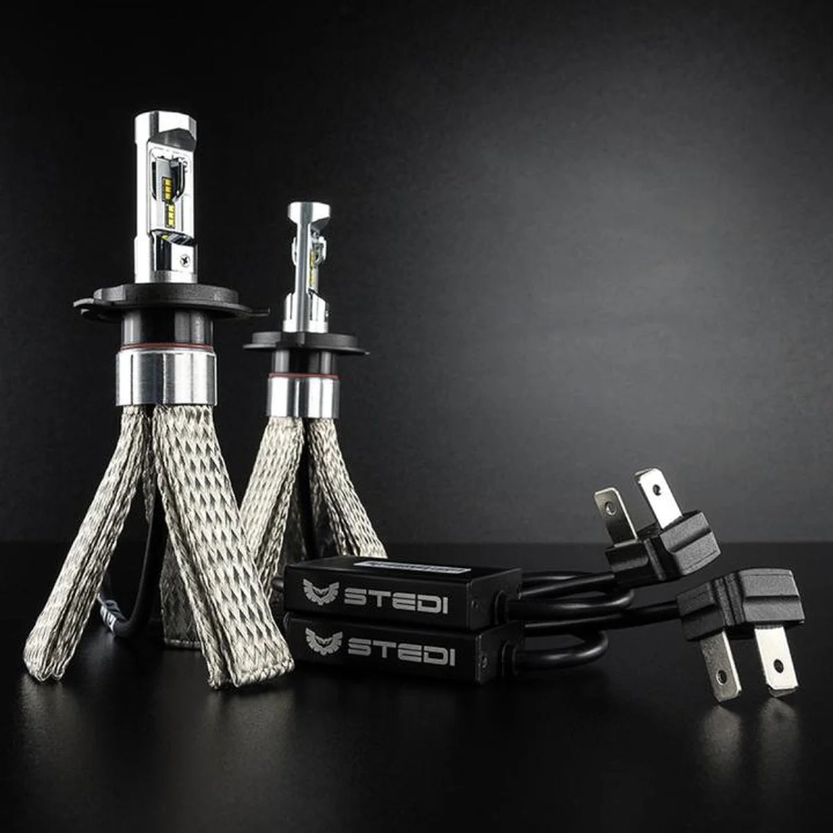 Stedi H4 Copper Head LED Headlight Globes Pair - Image 3