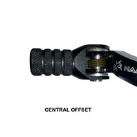 Hammerhead BMW Orange Wide Gear Lever With Customisable Knurled Tip R 1200 GS 2013-2018 +0mm (boot size 8-9) - Image 3