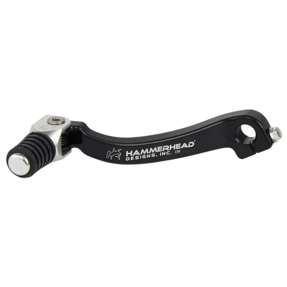 Hammerhead KTM Silver Gear Lever With Customisable Rubber Tip 250 EXC Racing 2001-2005 +0mm (boot size 8-9)
