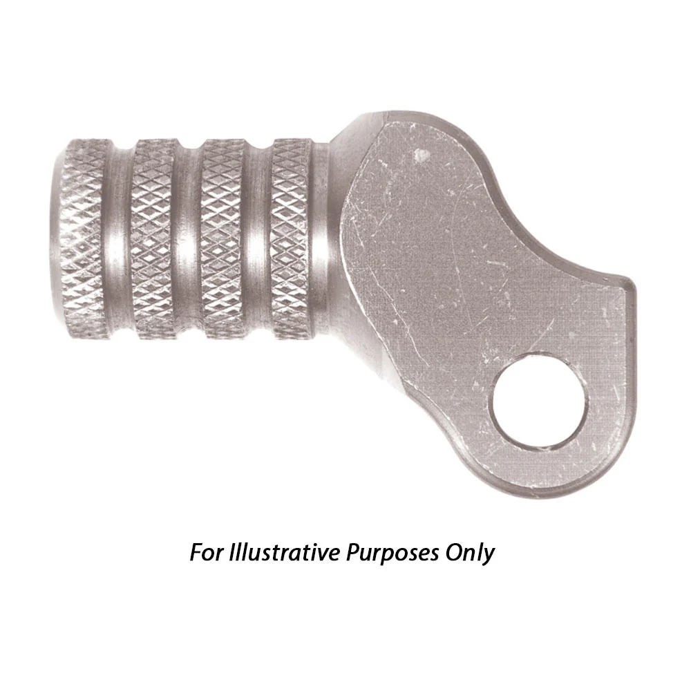 Hammerhead Gear Lever Knurled Tip with Hardware (+0mm) - Silver