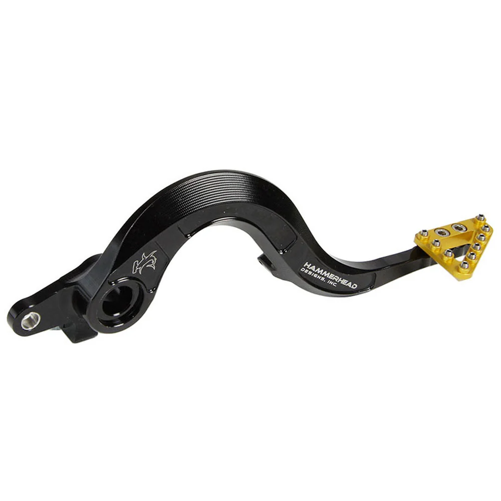 Hammerhead Suzuki CNC Alloy Gold Brake Pedals Standard Tip RMZ 250 2007-2016