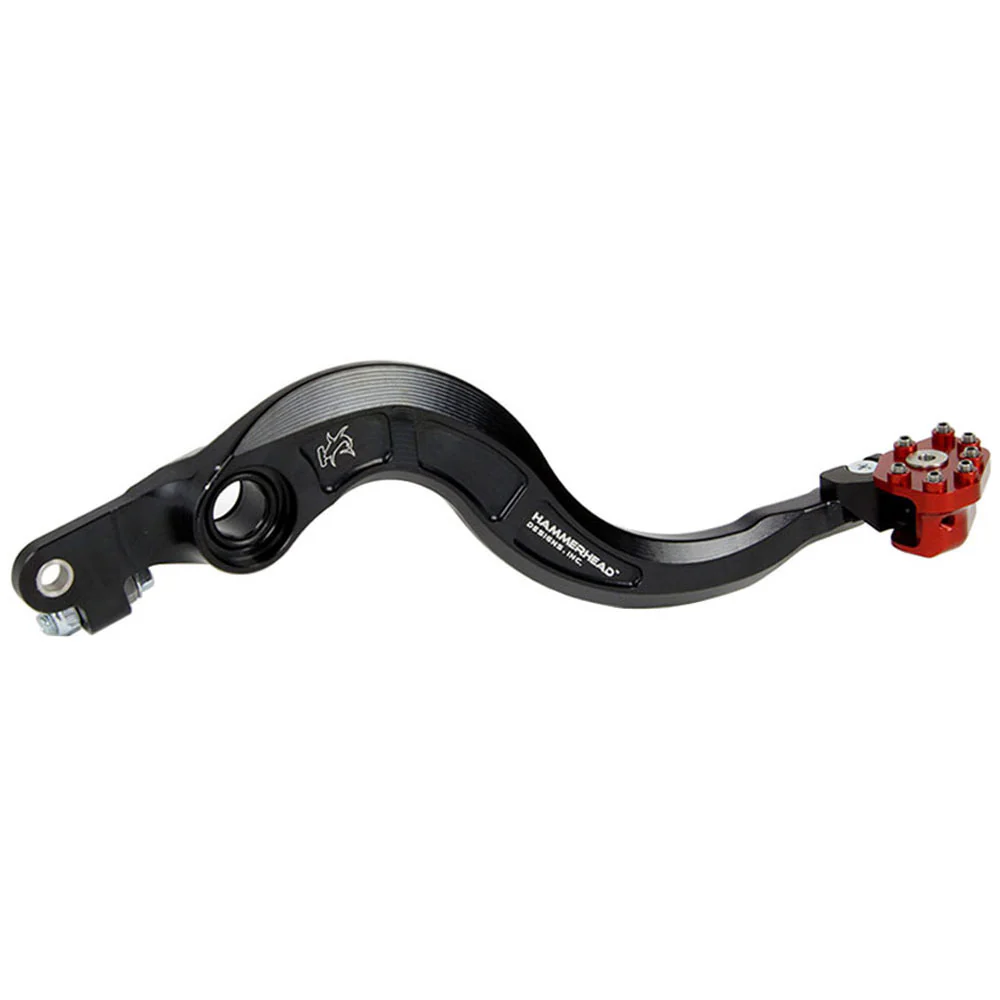 Hammerhead Suzuki CNC Alloy Red Brake Pedals Rotating Tip RMX 450 Z 2010-2011