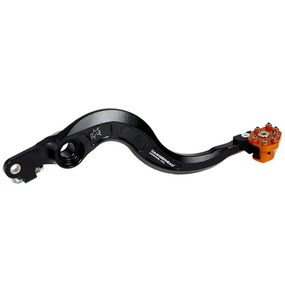 Hammerhead Yamaha CNC Alloy Brake Pedals Rotating Tip