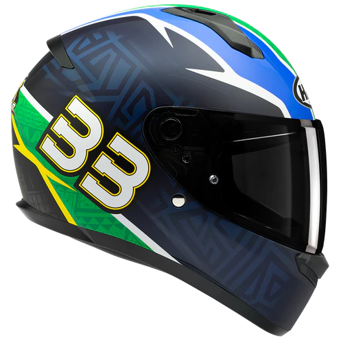 HJC C10 Helmet - Brad Binder BB33 MC-21SF - Image 4