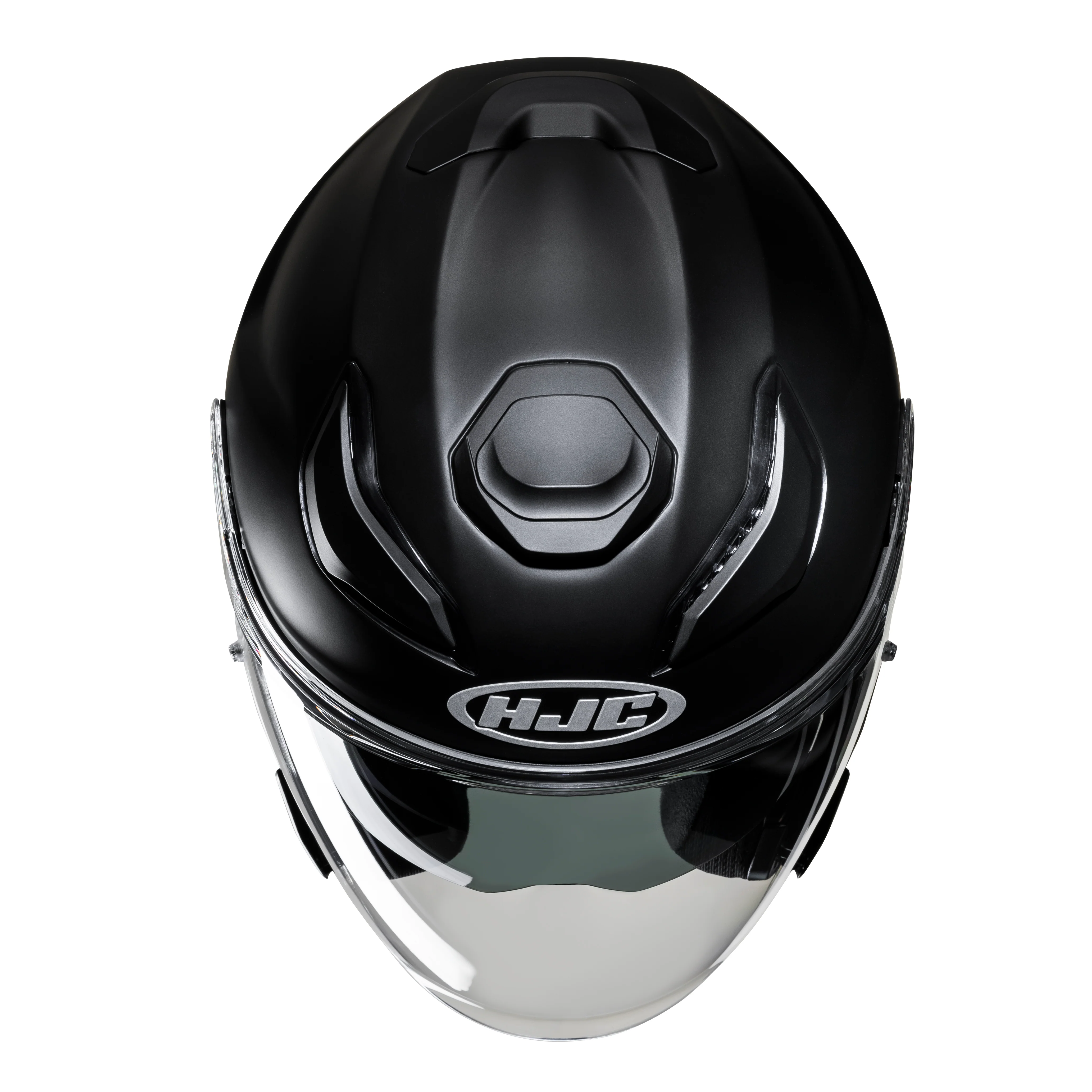 HJC F31 Helmet - Semi Flat Black - Image 2