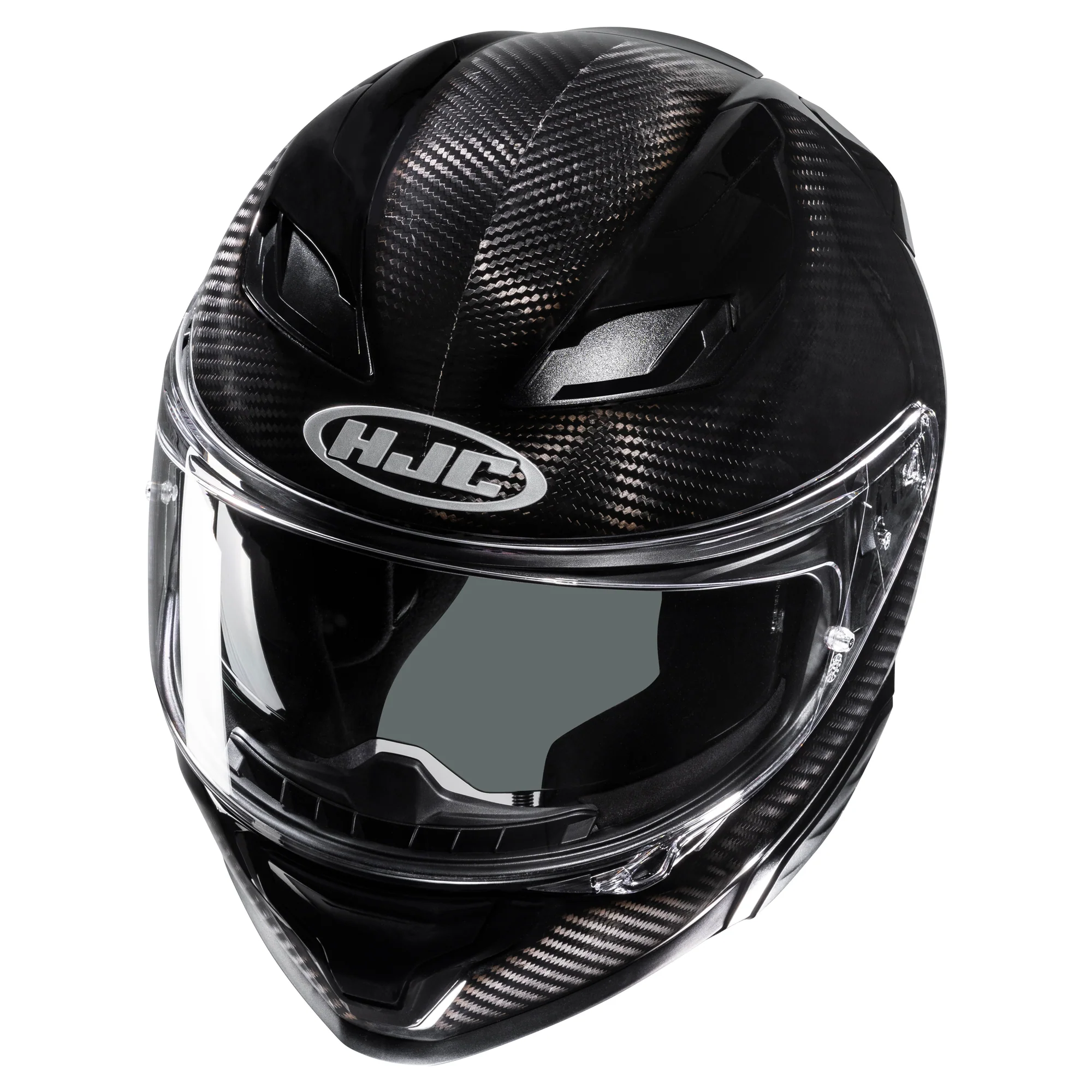 HJC F71 Helmet - Carbon Solid - Image 2