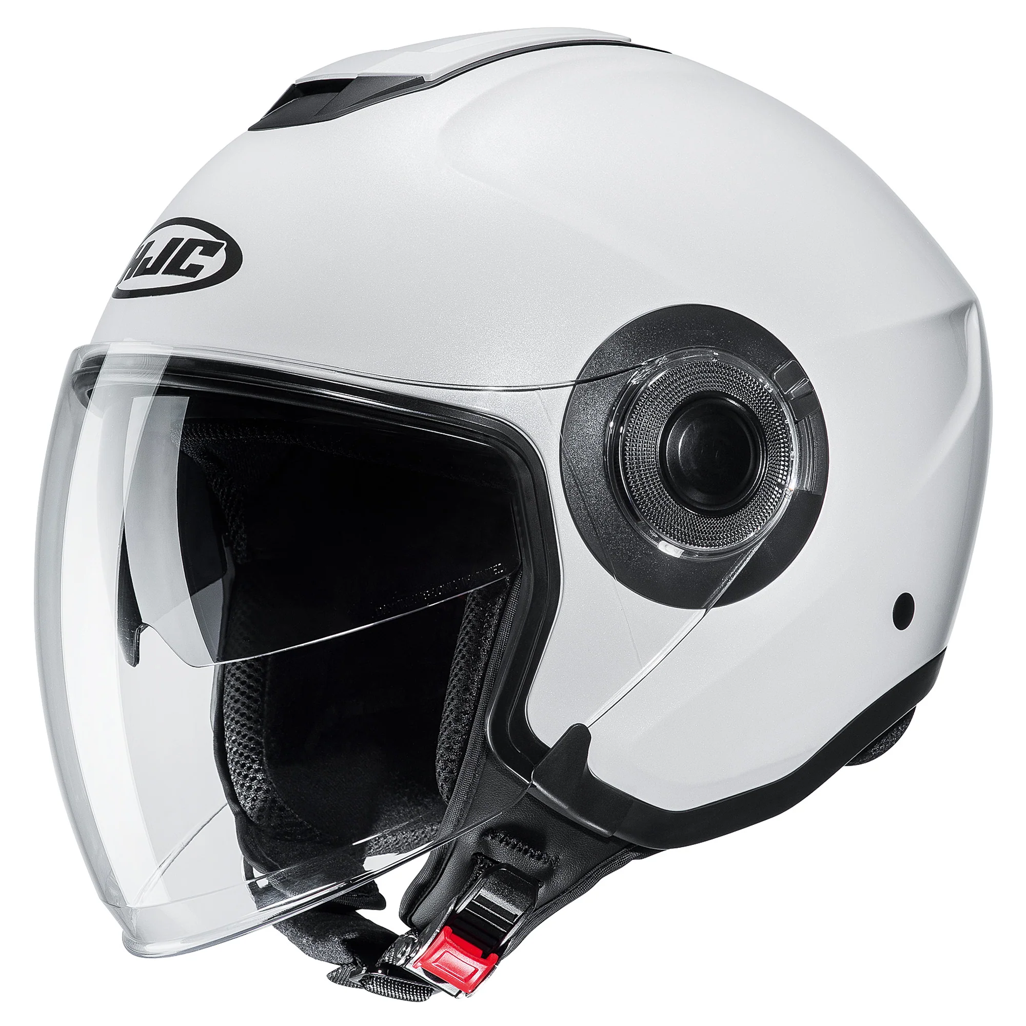 HJC i40n Helmet - Semi Flat Pearl White