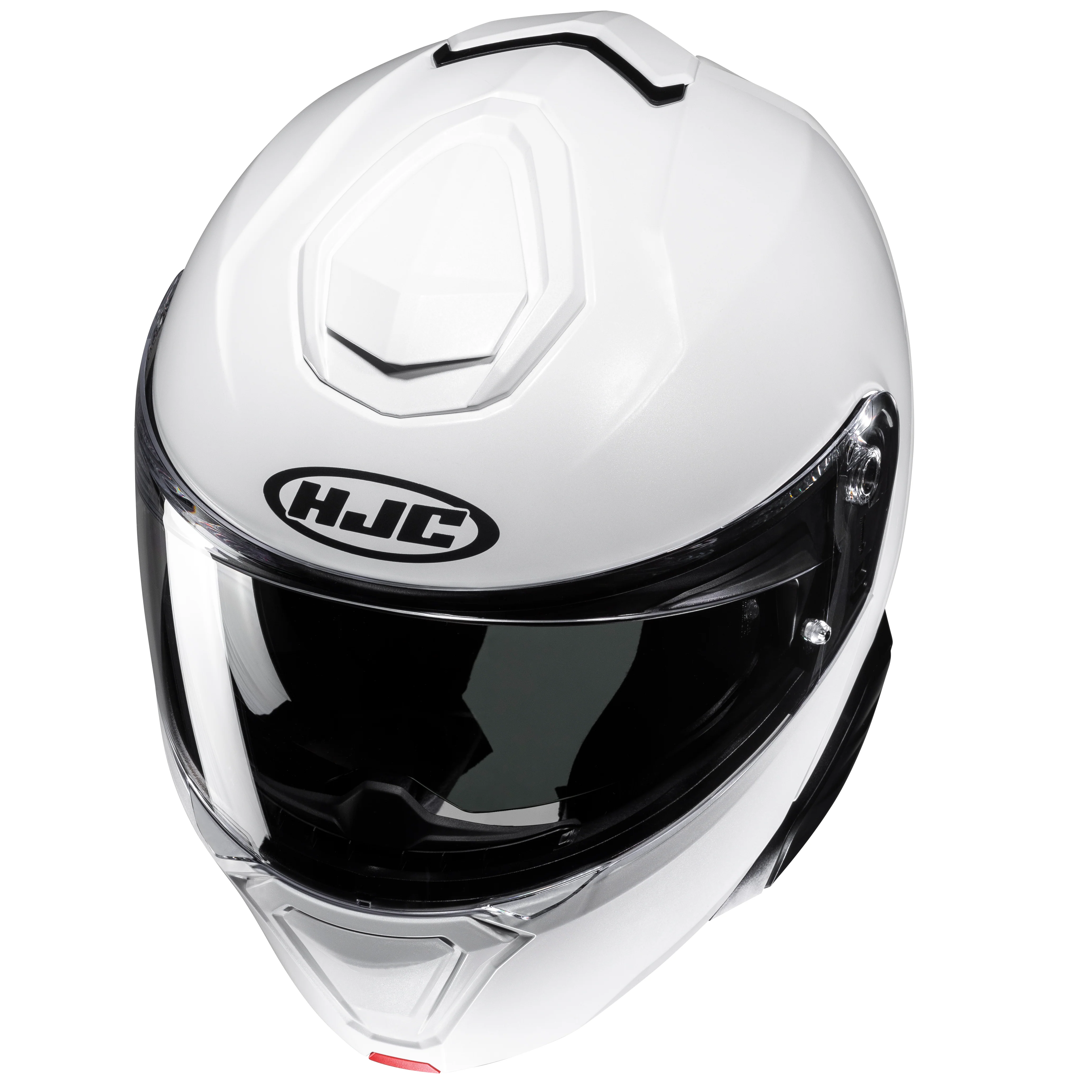HJC i91 Modular Helmet - Pearl White - Image 2
