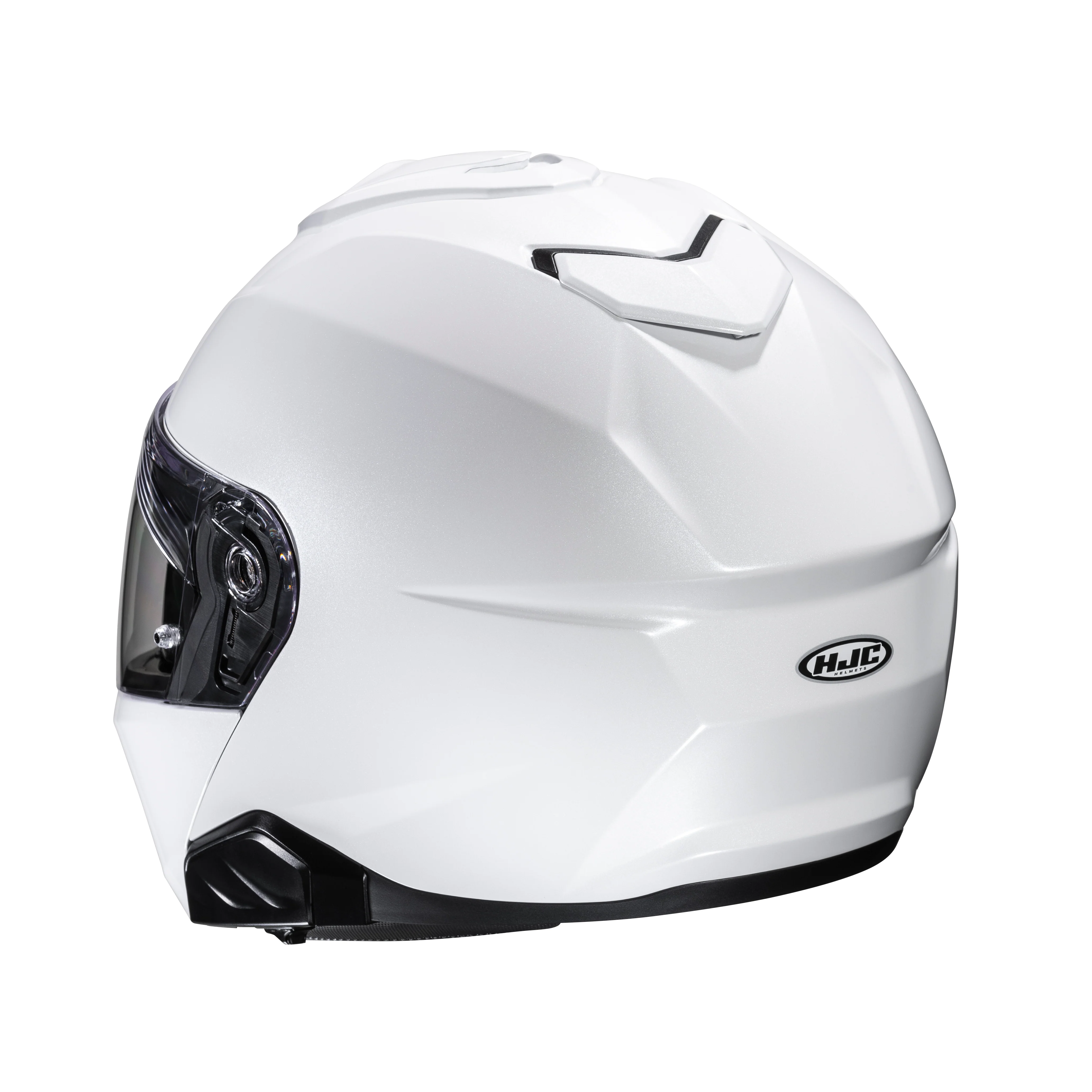 HJC i91 Modular Helmet - Pearl White - Image 3