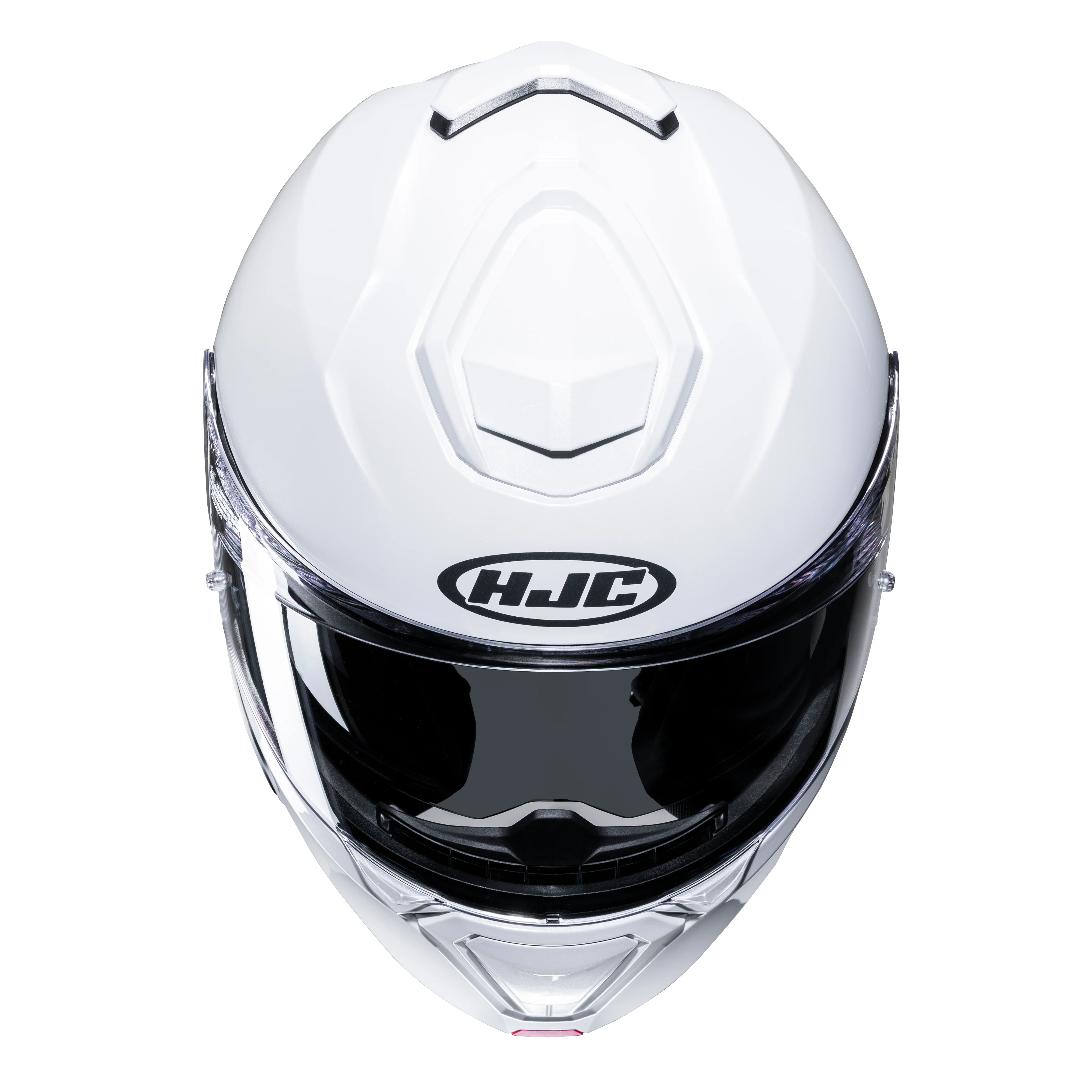 HJC i91 Modular Helmet - Pearl White - Image 4