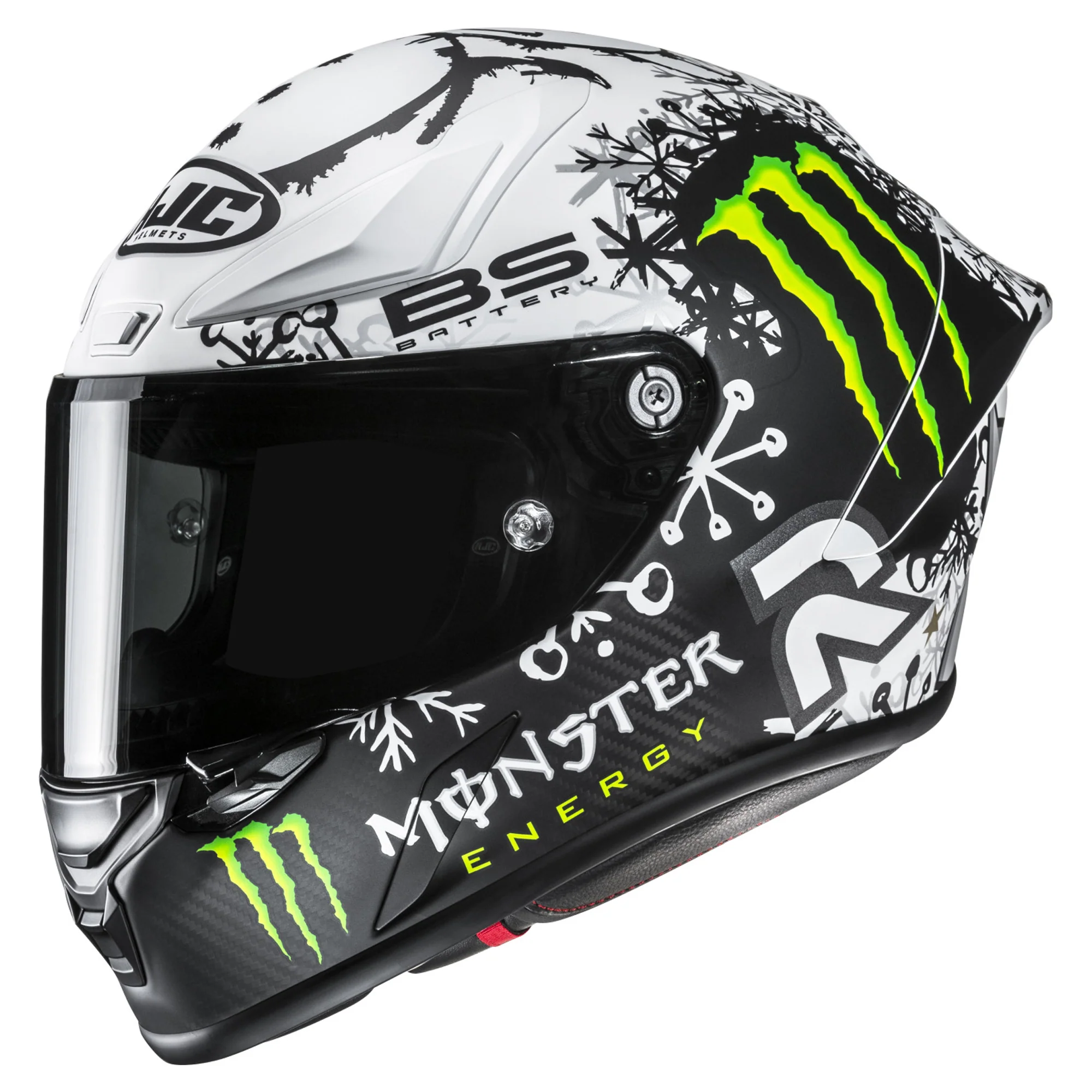 HJC RPHA 1 V2 Helmet - Carbon Snow Diablo MC-10SF