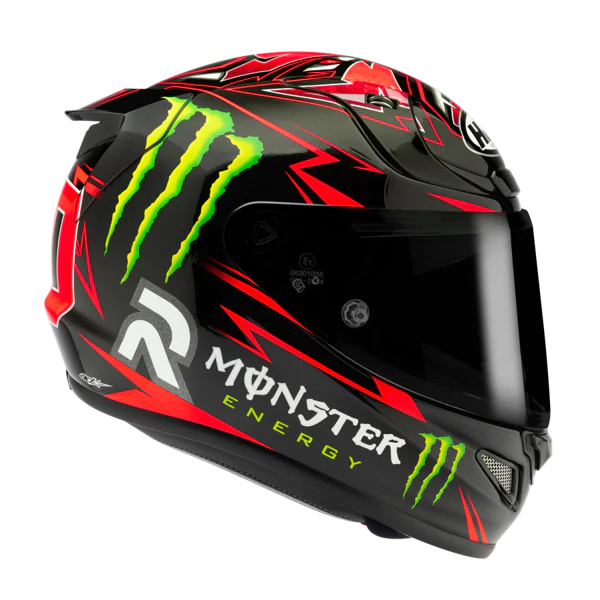 HJC RPHA 12 Helmet - Fabio Quartararo 20 Replica MC-1 - Image 3