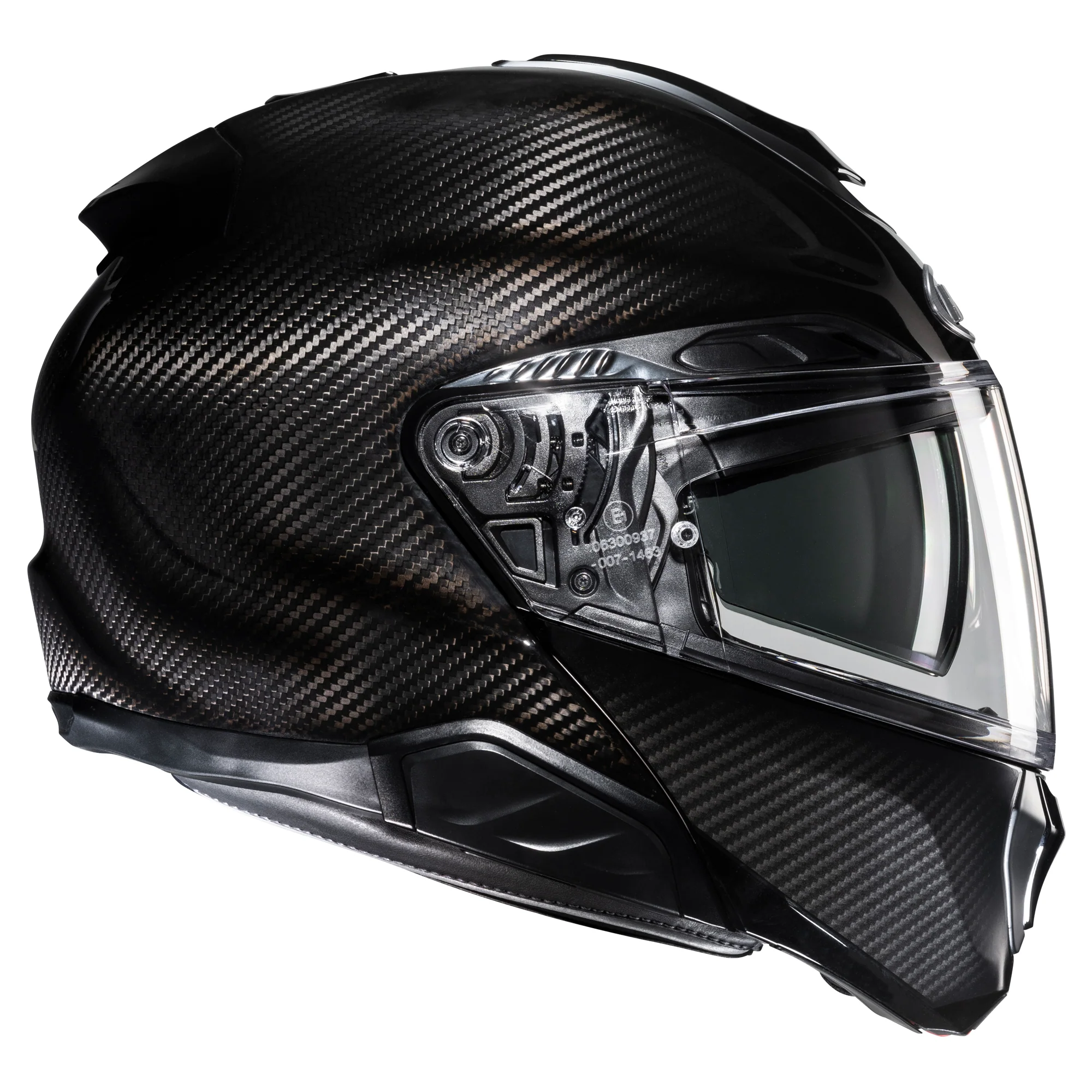 HJC RPHA 91 Modular Helmet - Carbon Solid - Image 3