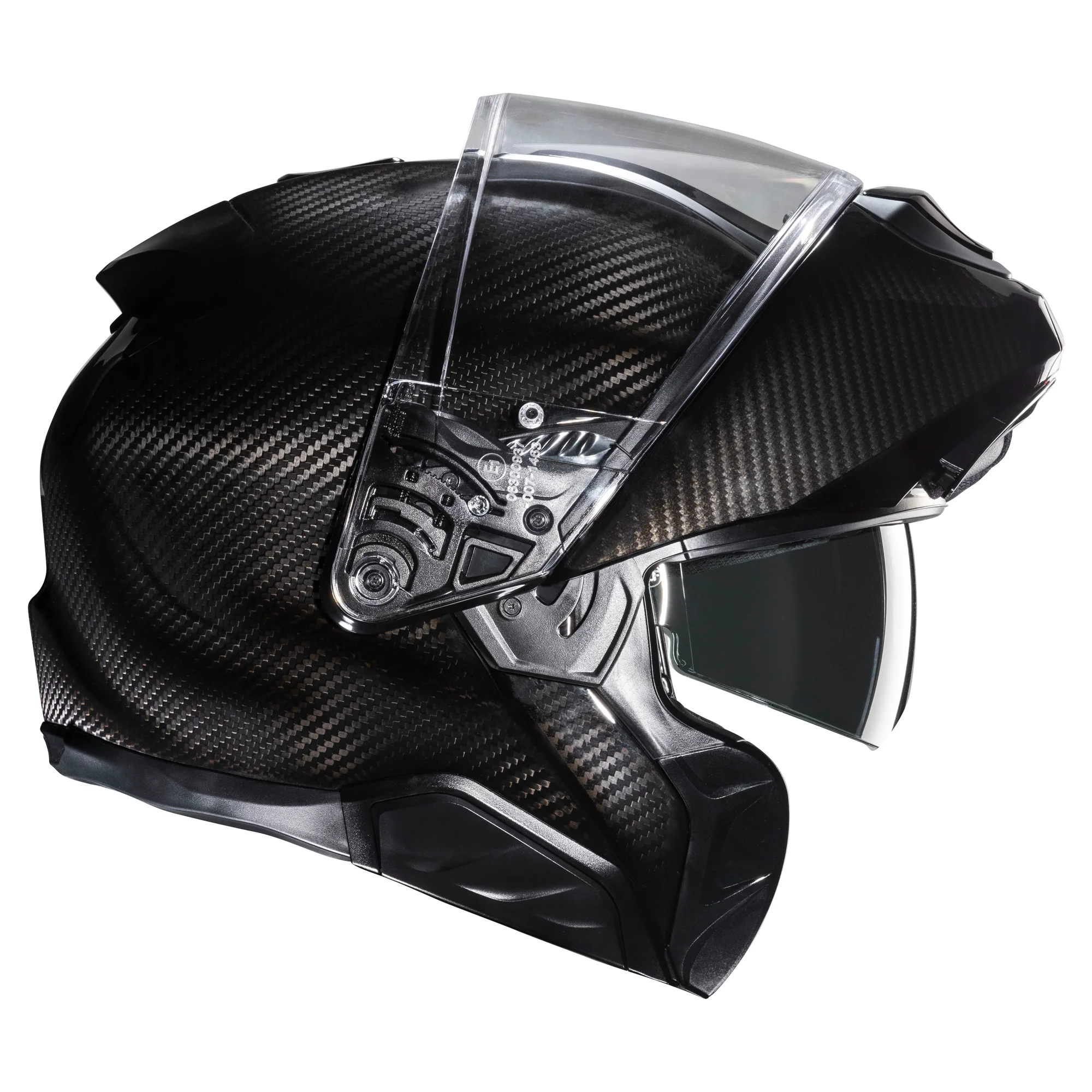 HJC RPHA 91 Modular Helmet - Carbon Solid - Image 4