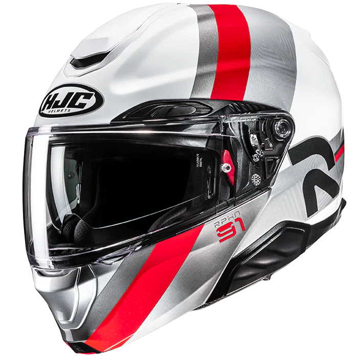 HJC RPHA 91 Modular Helmet Fensh MC-1 - Black / Red