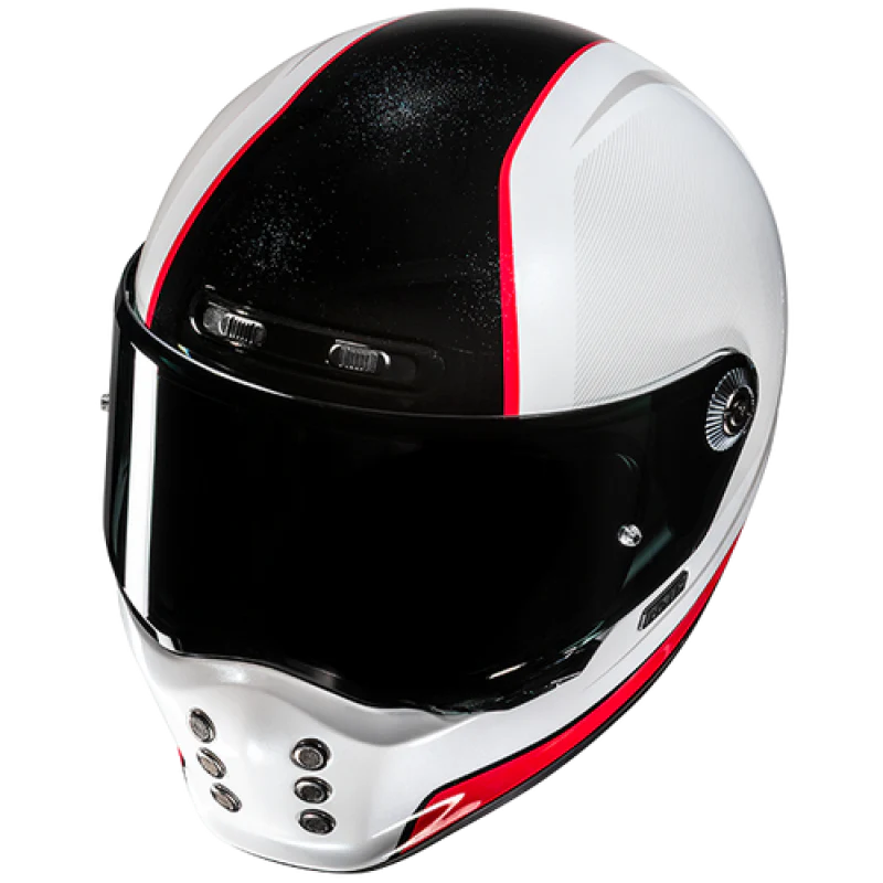 HJC V10 Helmet Hodu MC-1 - Black / Red - Image 2