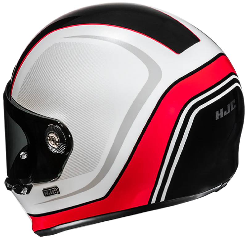 HJC V10 Helmet Hodu MC-1 - Black / Red - Image 3