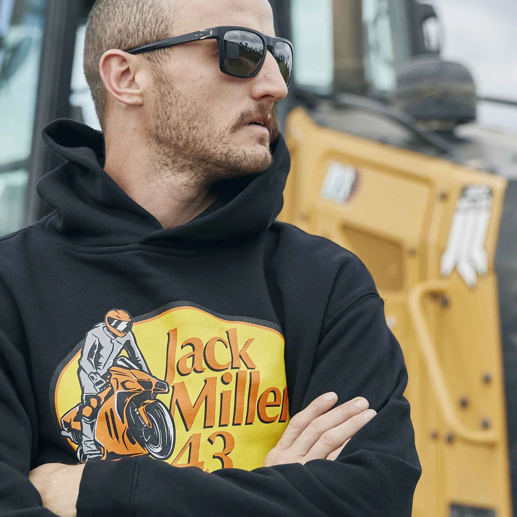Jack Miller 43 Pro Hoodie - Black - Image 3