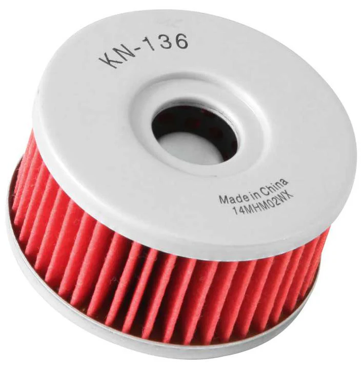 K&N Motorcycle Oil Filter (KN-136) - Image 2