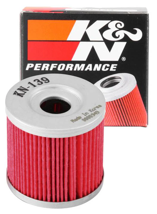K&N Motorcycle Oil Filter (KN-139) - Image 2