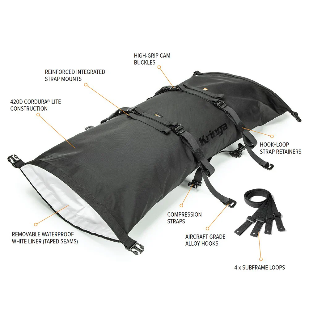 Kriega Rollpack 40 - Tan - Image 4