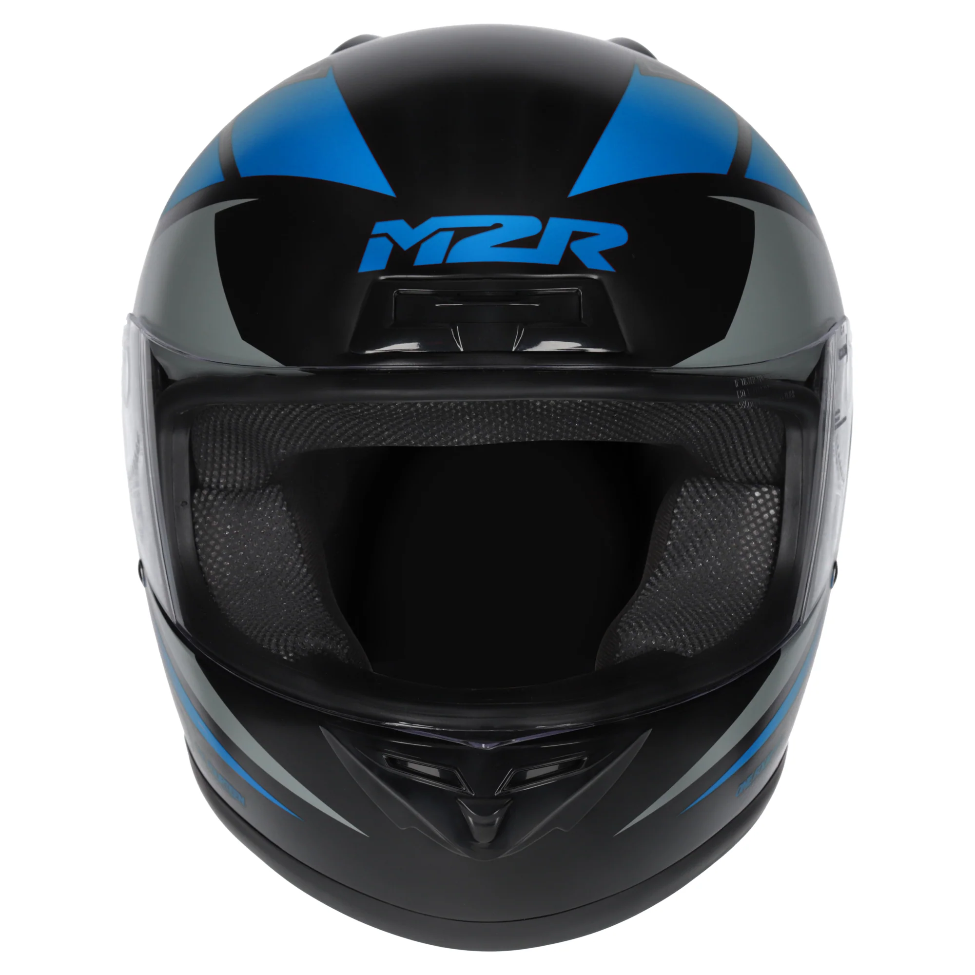 M2R M1 Helmet - Carve PC-2F Black Blue - Image 2