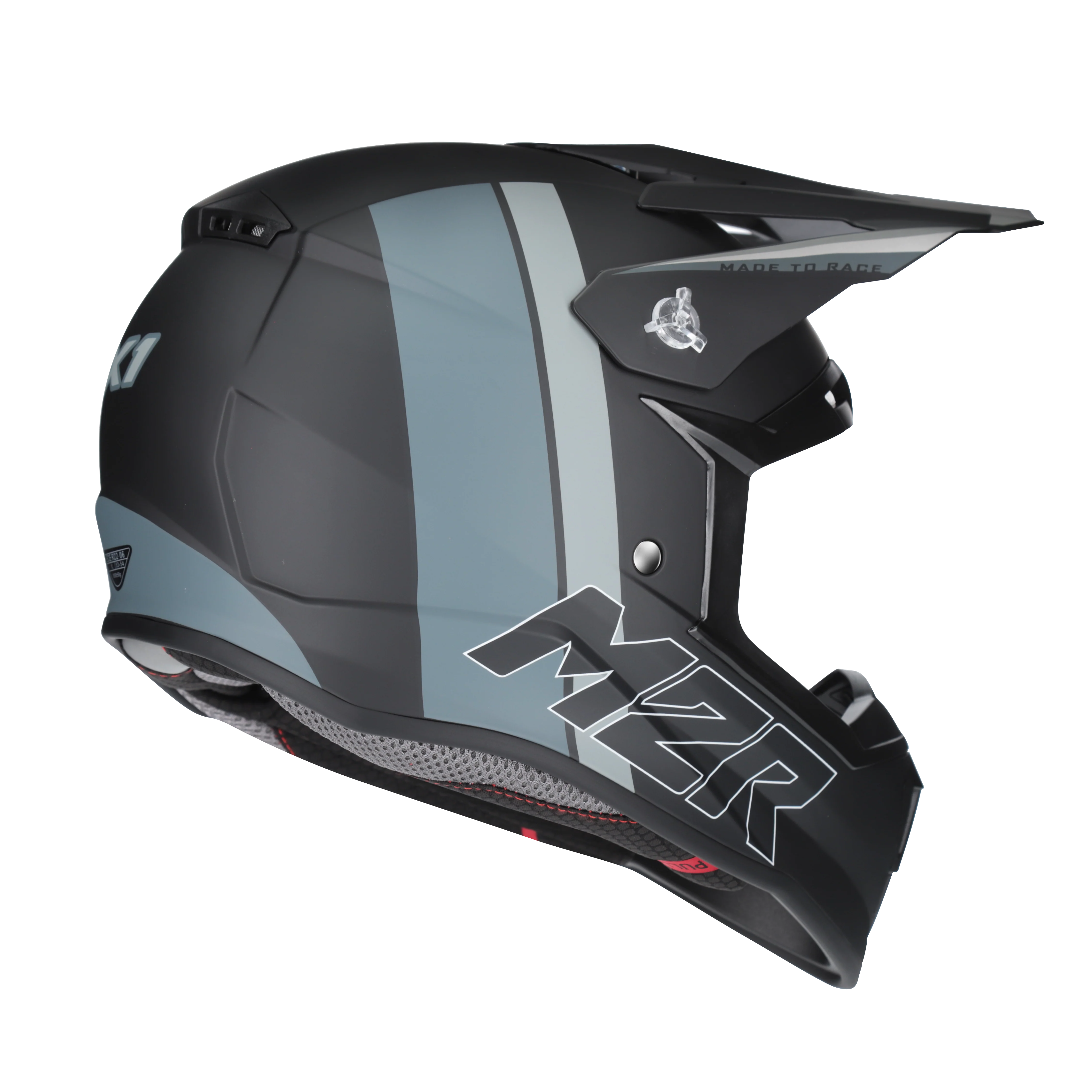 M2R X1 Youth Helmet - Fastline PC-5F - Image 3
