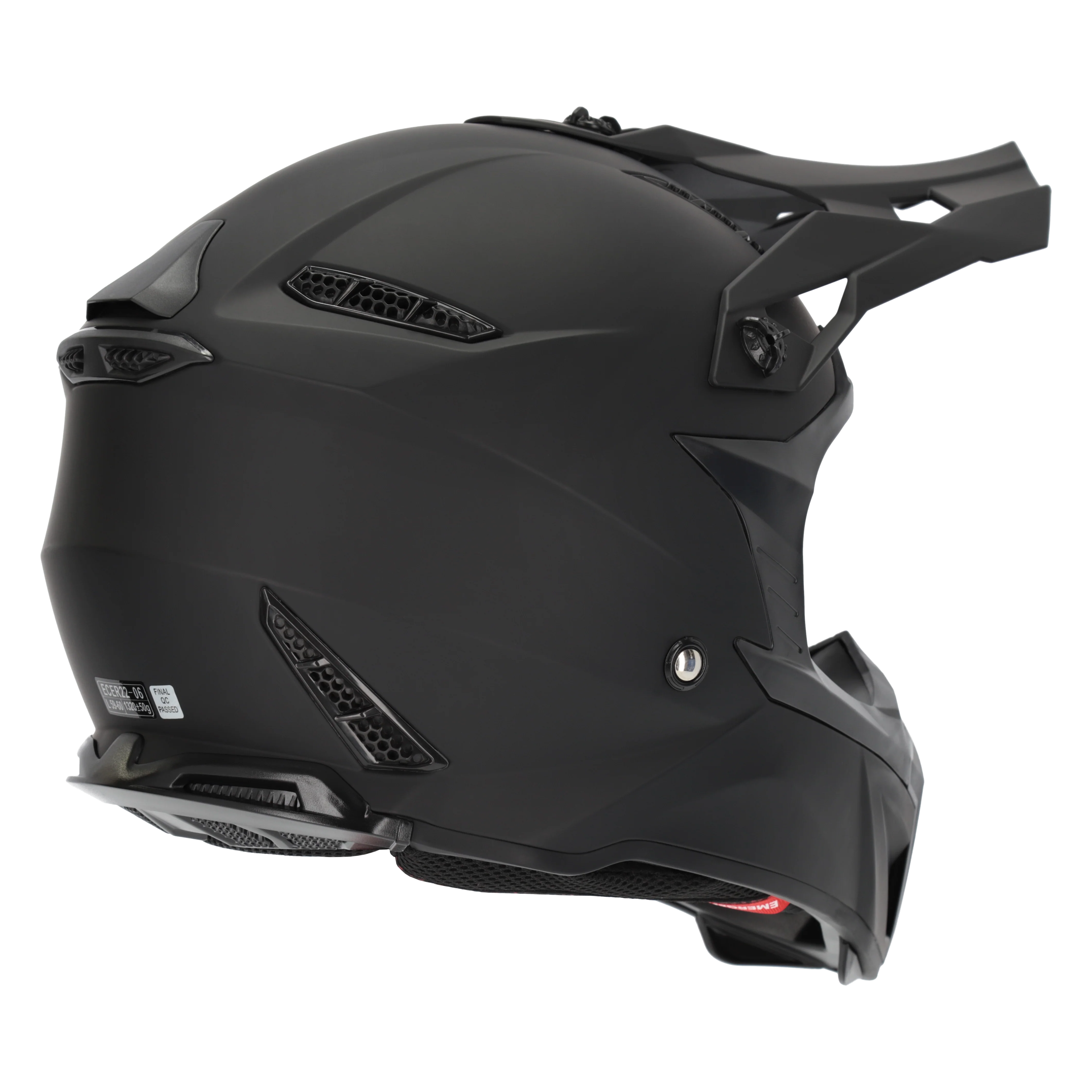 M2R X2.1 Helmet - Matt Black - Image 5