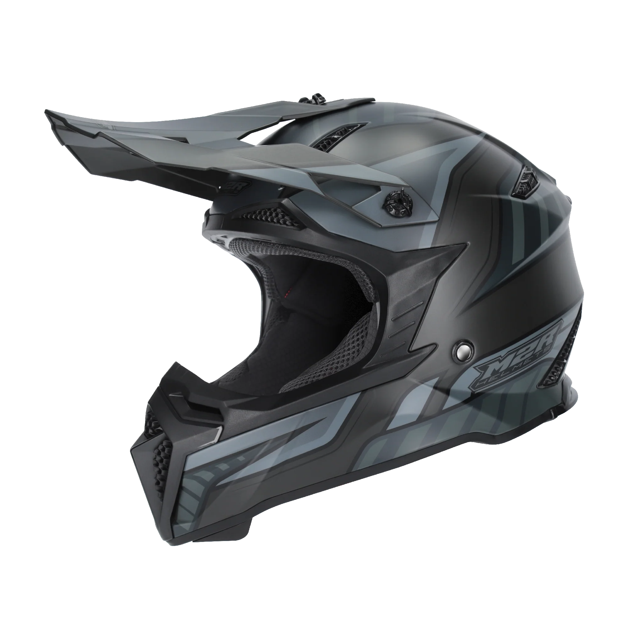 M2R X2.1 Torque PC-5F Helmet - Black / Grey