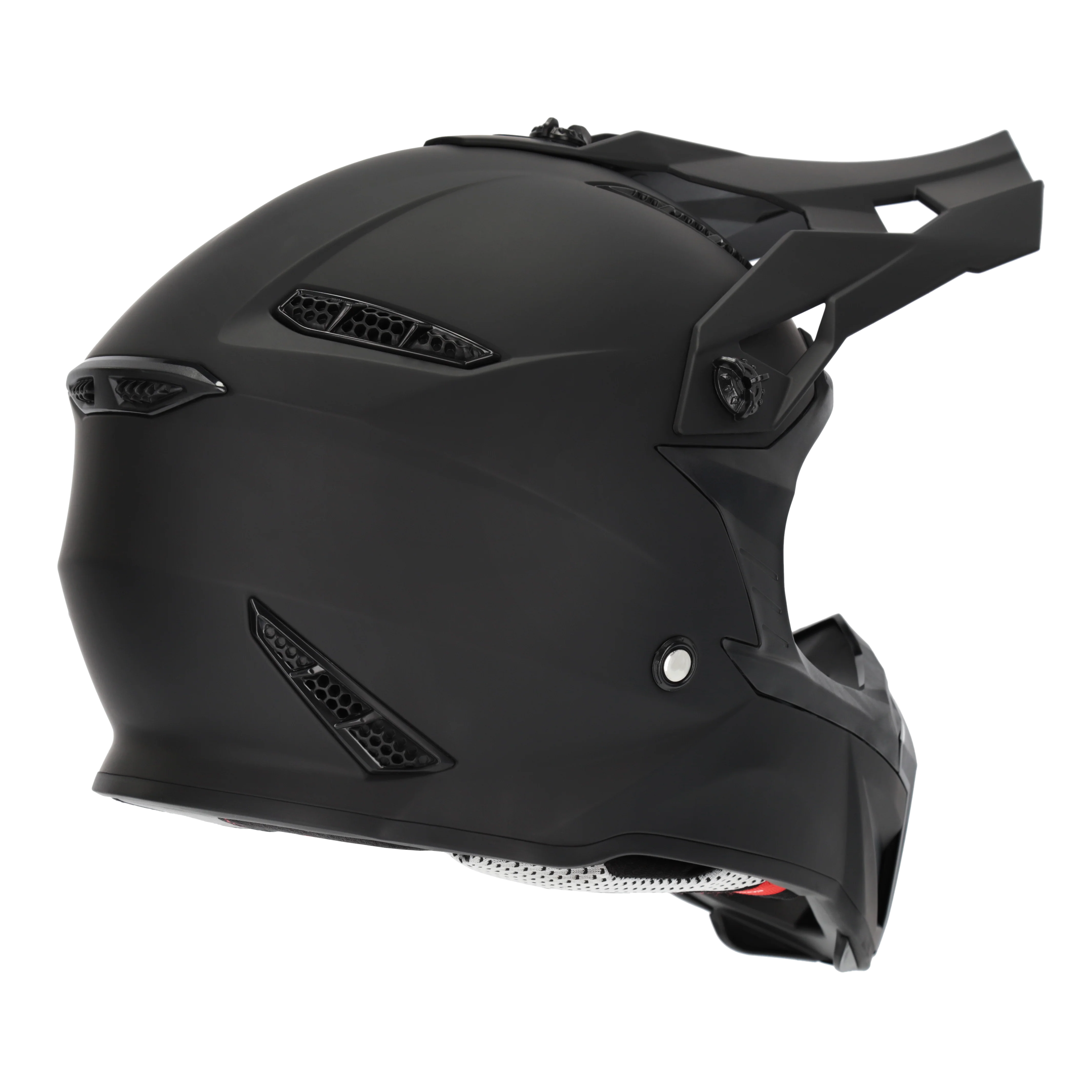 M2R X2.1 Youth Helmet - Matt Black - Image 4