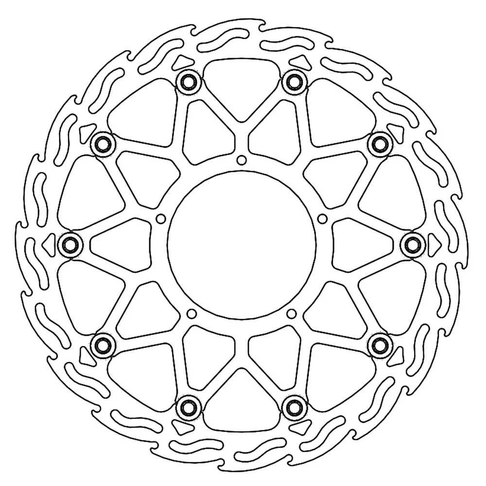 Moto-Master Supermoto Front Street Floating Disc - 320mm