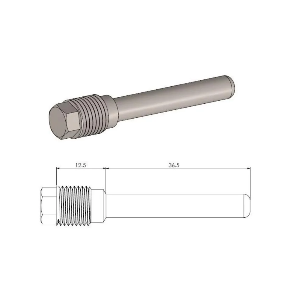 Moto-Master Front Brake Pad Pins - Image 2