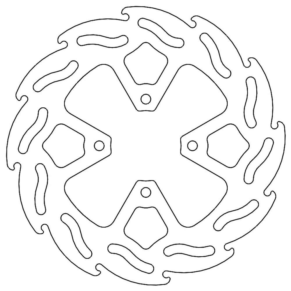 Moto-Master Rear Flame Series Disc